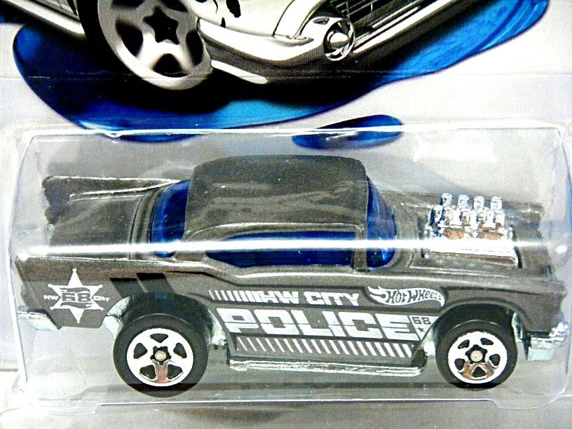 Hot Wheels Color Shifters - 1957 Chevrolet Bel Air Police Car 