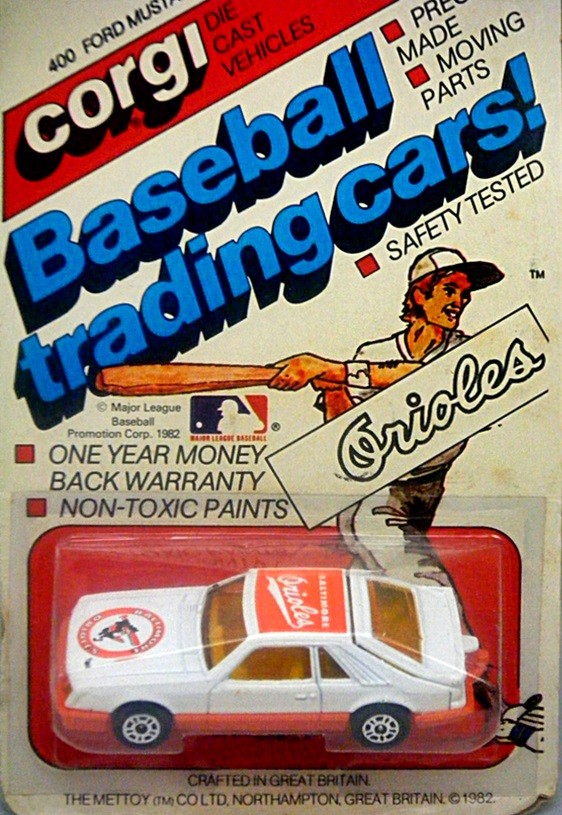 Corgi Juniors - Baltimore Orioles Ford Mustang Cobra