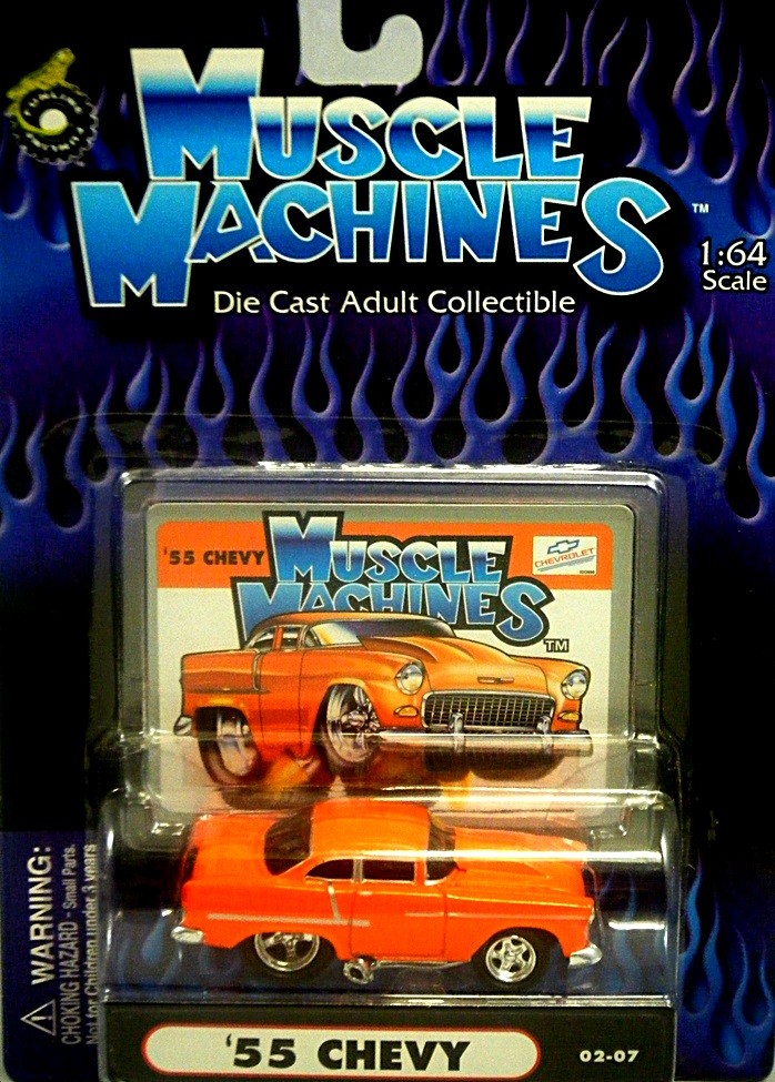 Muscle Machines 1955 Chevrolet Bel Air Hot Rod