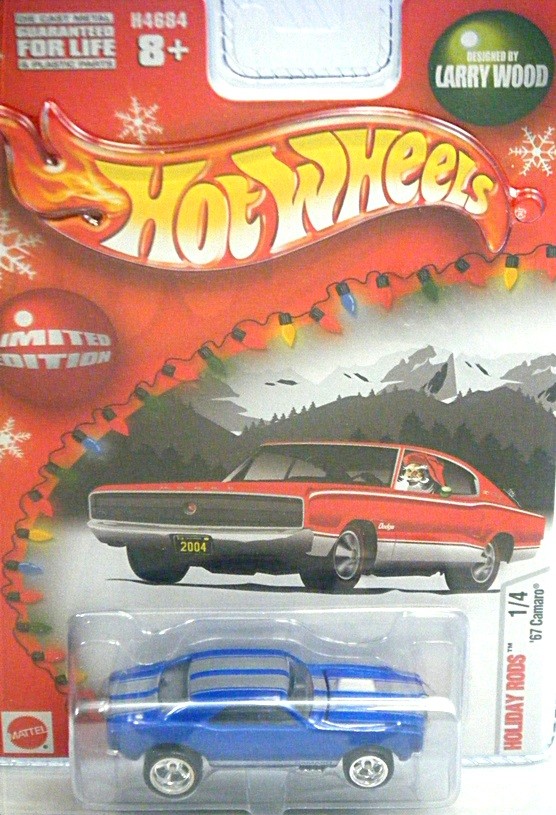 Hot Wheels Holiday Rods - 67 Chevy Camaro
