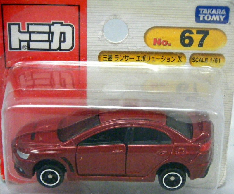 TOMY - 67 - Mitsubishi Lancer Evolution X - Japan only Blister