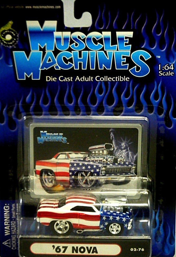 Muscle Machines - Stars & Stripes  Chevy Nova SS