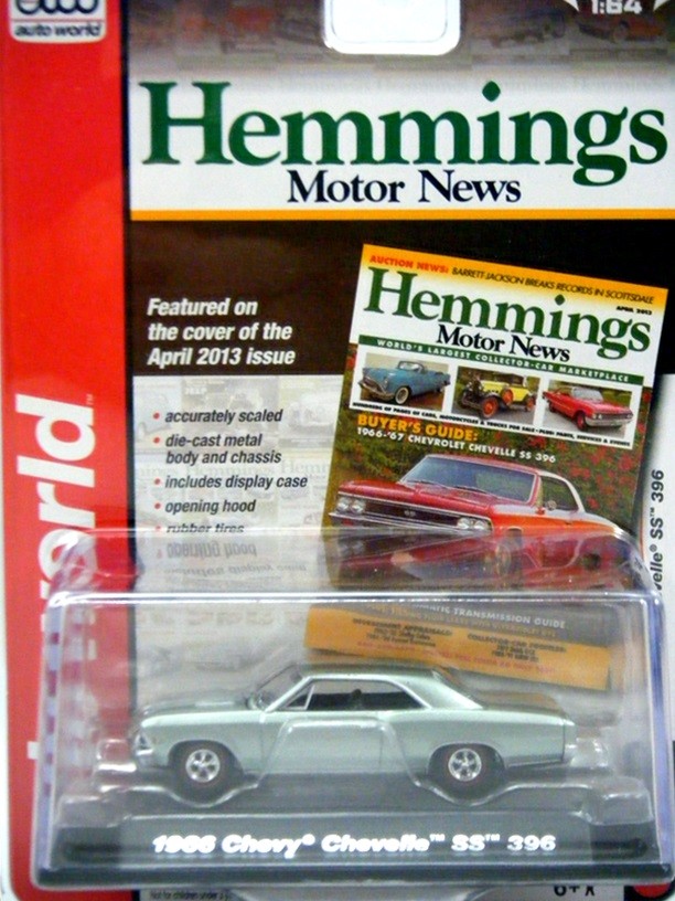 Auto World - Licensed Series - 1966 Chevy Chevelle SS-396