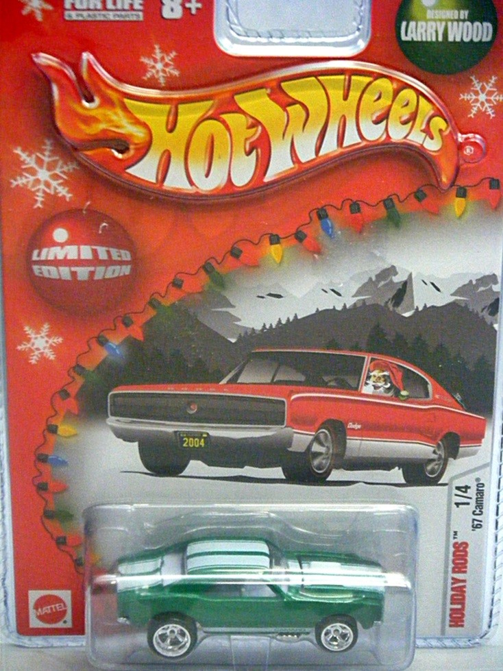 Hot Wheels Holiday Rods - 67 Chevy Camaro
