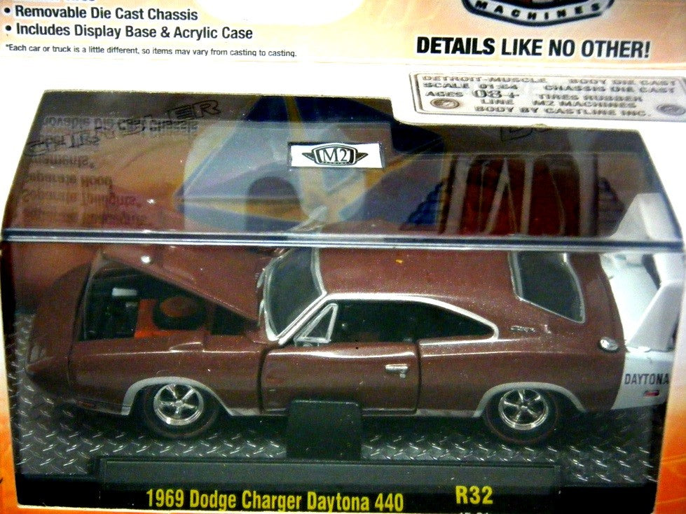 M2 Machines Detroit Muscle 1969 Dodge Daytona 440