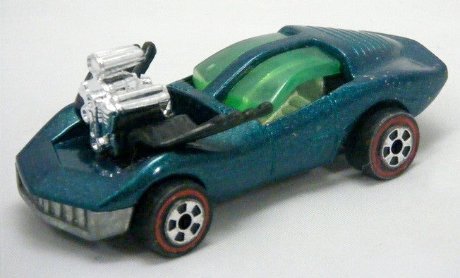 Johnny Lightning - Commemoratives  - Vicious Vette - Custom Chevrolet Corvette 