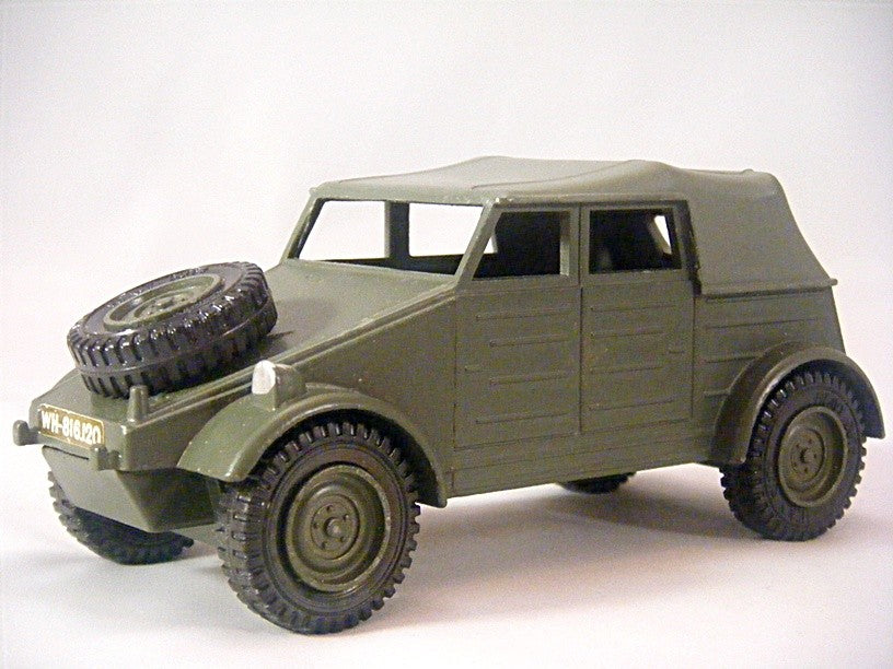 Dinky (617) Volkswagen KDF Military Car and 50mm PAK Anti-Tank Gun