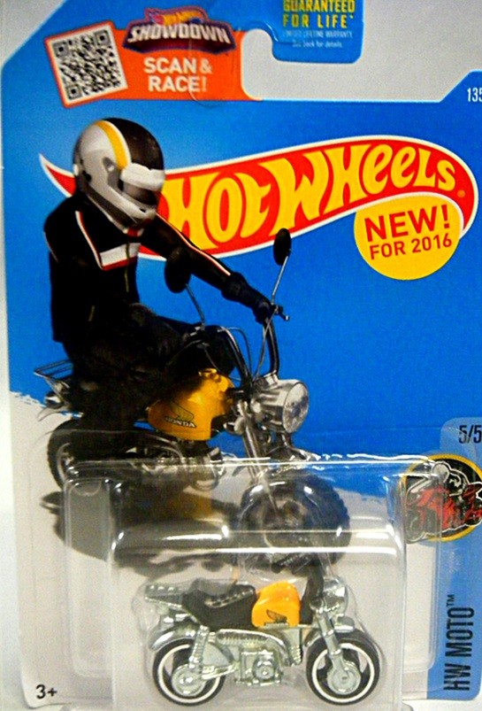   Hot Wheels - Honda Monkey Z50 Mini Bike