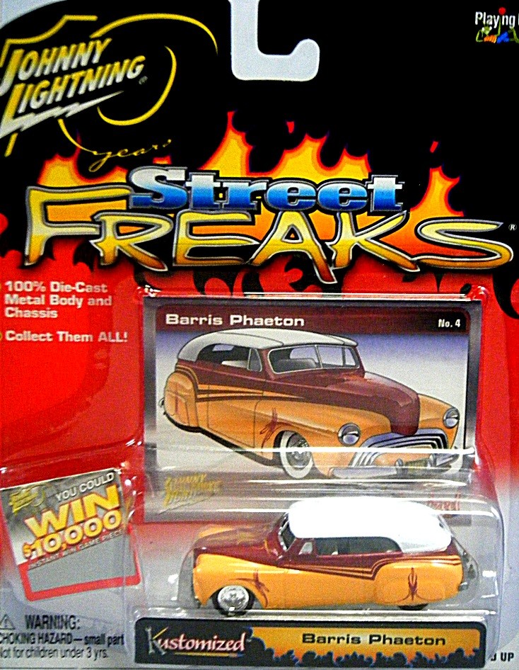 Johnny Lightning Kustomized 1940's George Barris Custom Phaeton