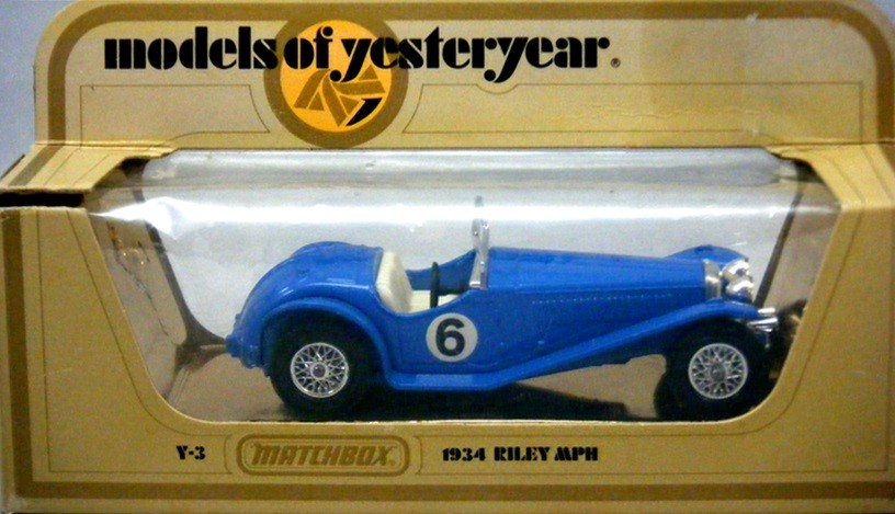 Matchbox Models of Yesteryear - 1934 Riley MPH