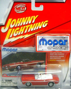 Johnny Lightning - MOPAR or no car - 1971 Dodge Challenger Convertible