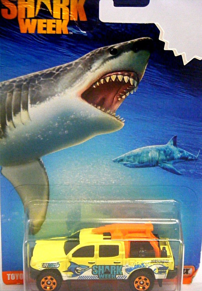 Matchbox - Shark Week - Toyota Tacoma Lifeguard Pickup Truck