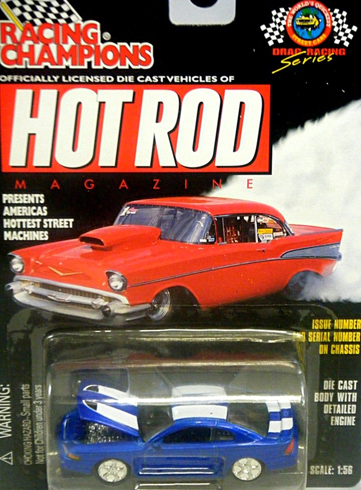 Racing Champions Hot Rod Magazine - 1997 Ford Mustang GT
