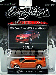 Greenlight Barrett Jackson Auction Block Dodge Charger SRT-8