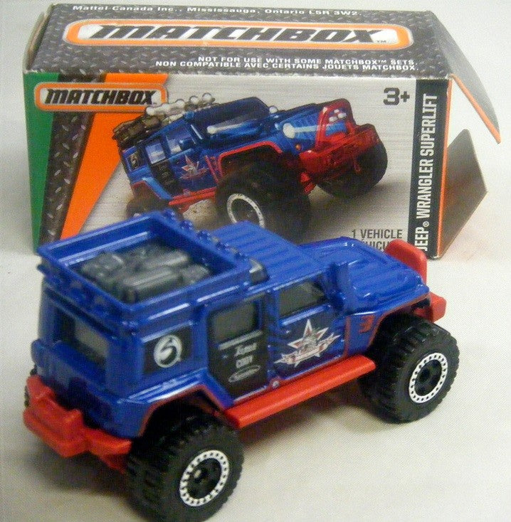 Matchbox Power Grabs - Jeep Wrangler Superlift