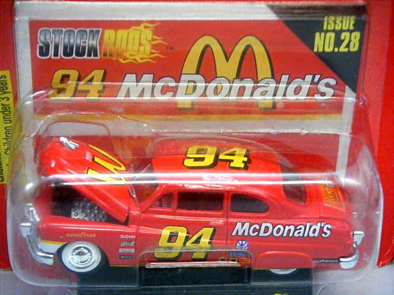 Racing Champions NASCAR Stock Rods - Bill Elliott McDonalds 1949 Merc