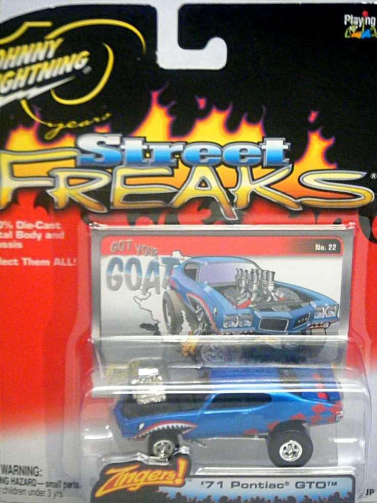 Johnny Lightning Street Freaks 1971 Pontiac GTO