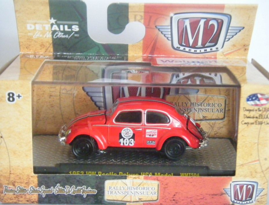 M2 Machines - Rally Historico Transpeninsular - 1953 VW Beetle Race Car