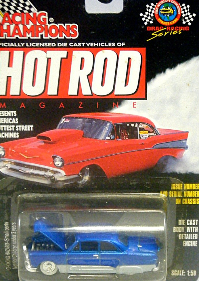 Racing Champions Hot Rod Magazine– 1949 Mercury Custom Lead Sled