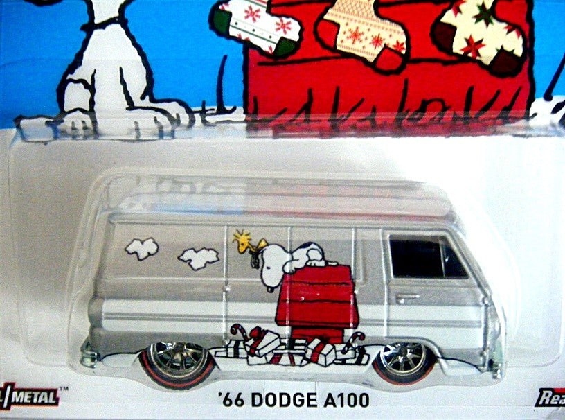 Hot Wheels Nostalgia Pop Culture Series - Peanuts - Snoopy 1966 Dodge A100 Van