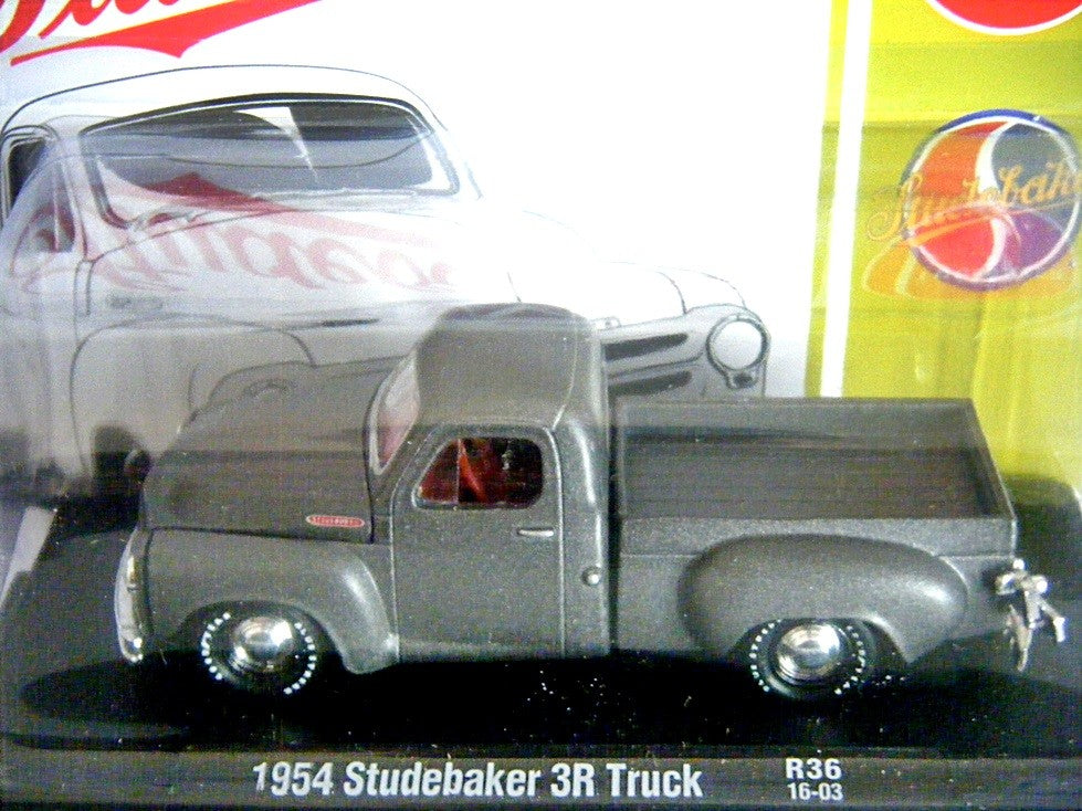 M2 Machines Drivers - 1954 Studebaker 3R Pickup Truck (error card)