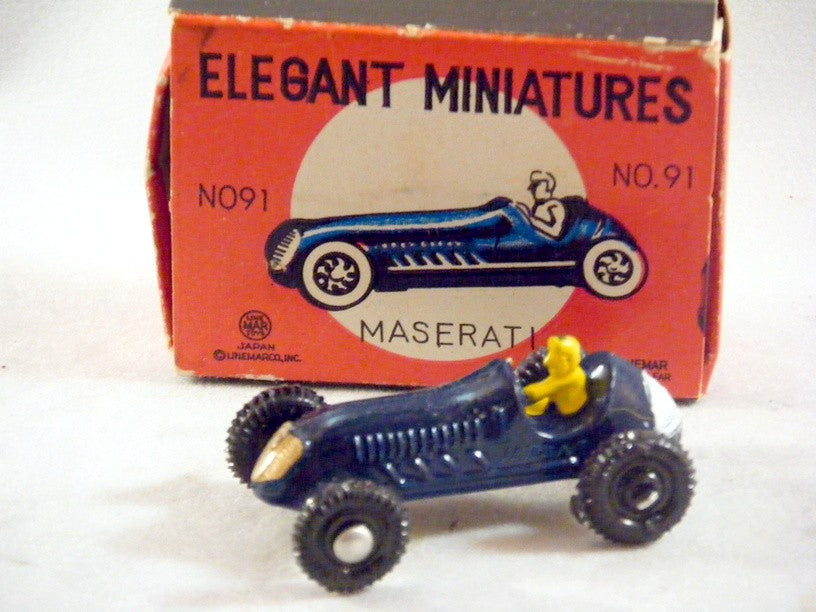 Marx Linemar Elegant Miniatures Maserati Open Wheel Race Car