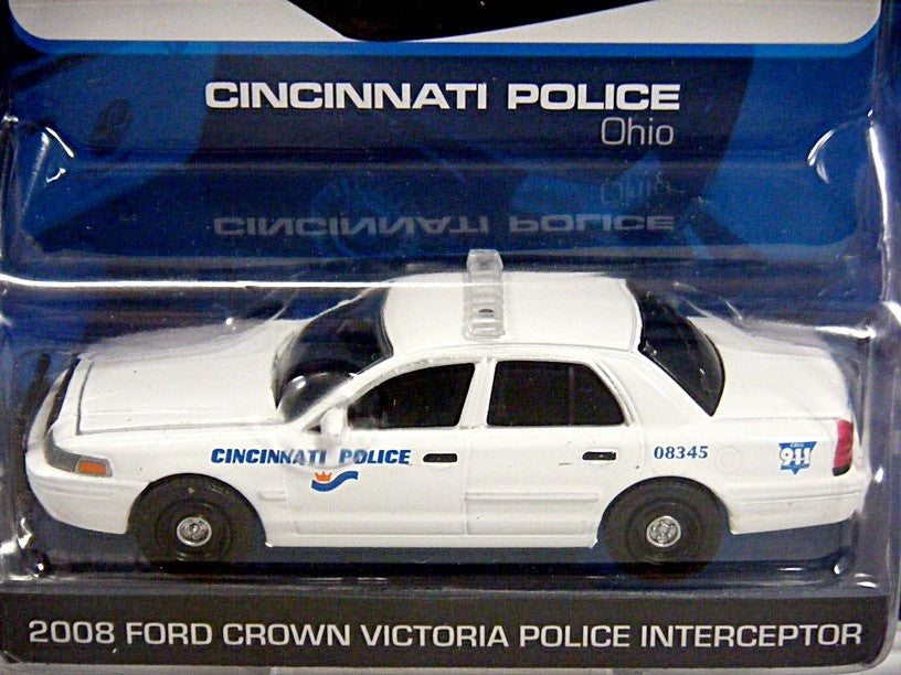 Greenlight Hot Pursuit Series - Cincinnati Police Ford Police Interceptor