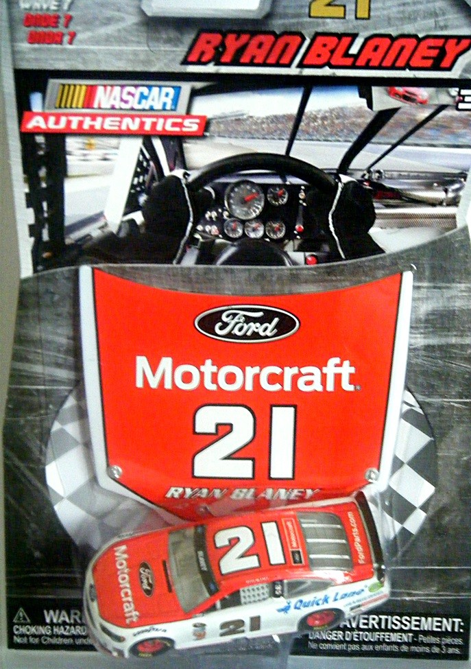 NASCAR Authentics - Ryan Blaney Wood Brothers Ford Fusion