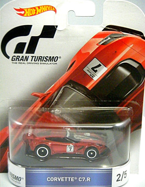 Hot Wheels - Gran Turismo -Chevrolet Corvette C7R Race Car