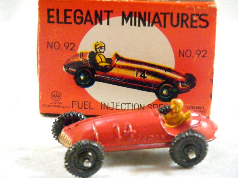 Marx Linemar Elegant Miniatures Fuel Injected Special Open Wheel Race Car