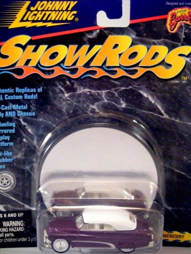 Johnny Lightning Show Rods Rowes Mercury - 1951 Custom Merc Lead Sled