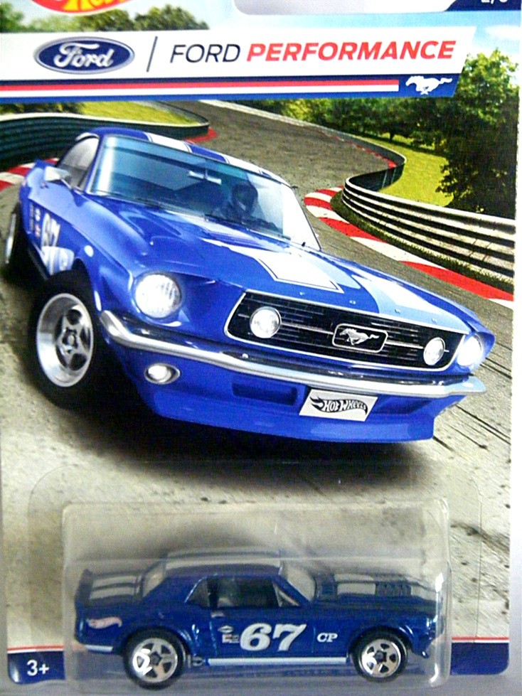 Hot Wheels - Ford Performance - 1967 Ford Mustang Coupe Race Car