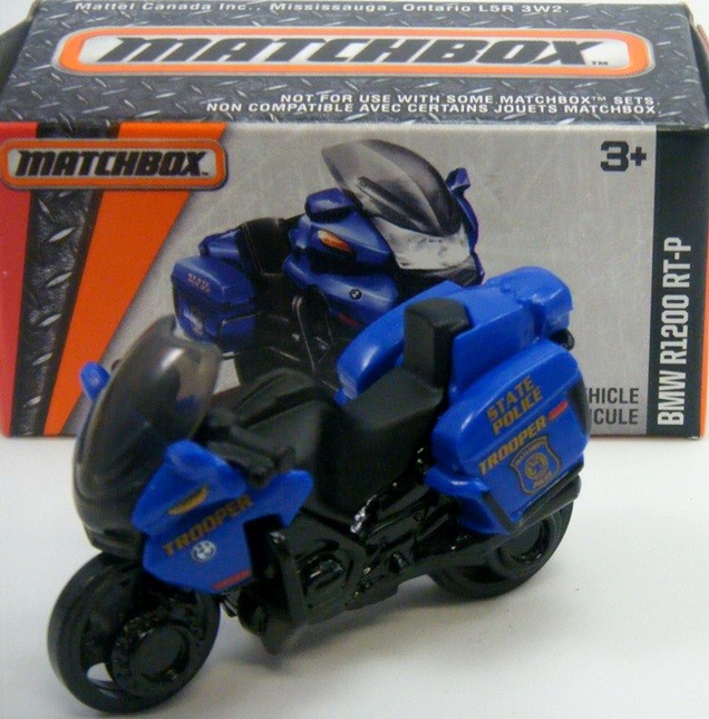 Matchbox - BMW R1200 RT-P State Trooper Police Motorcycle