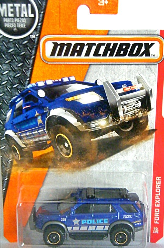 Matchbox - Ford Explorer  Police Truck