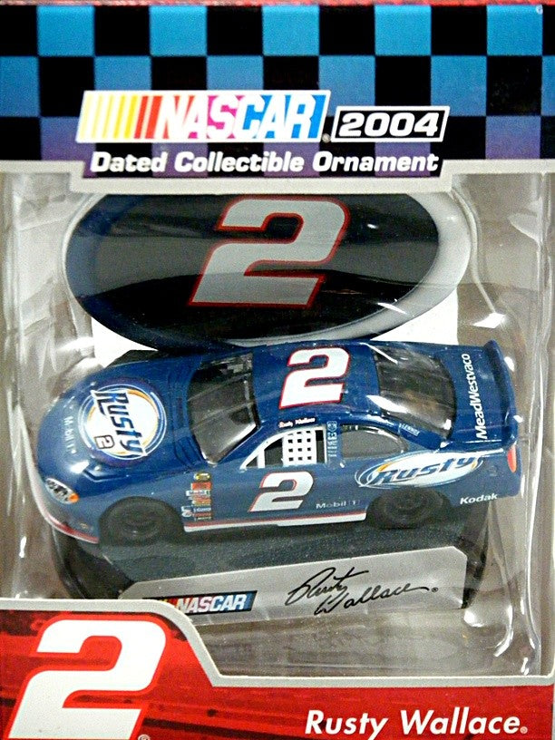 Winners Circle - Rusty Wallace 2003 NASCAR Christmas Ornament