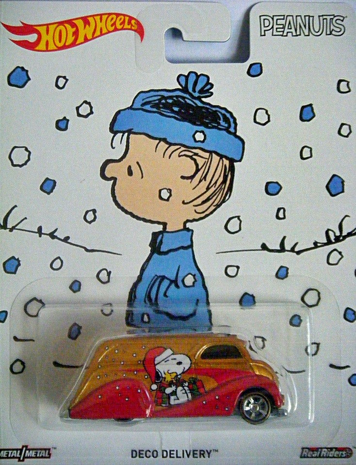 Hot Wheels Nostalgia Pop Culture Series - Peanuts - Snoopy Deco Delivery