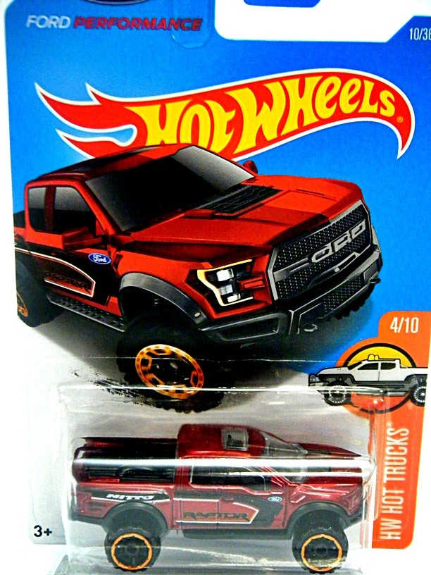 Hot Wheels - 2017 Ford Raptor Pickup Truck