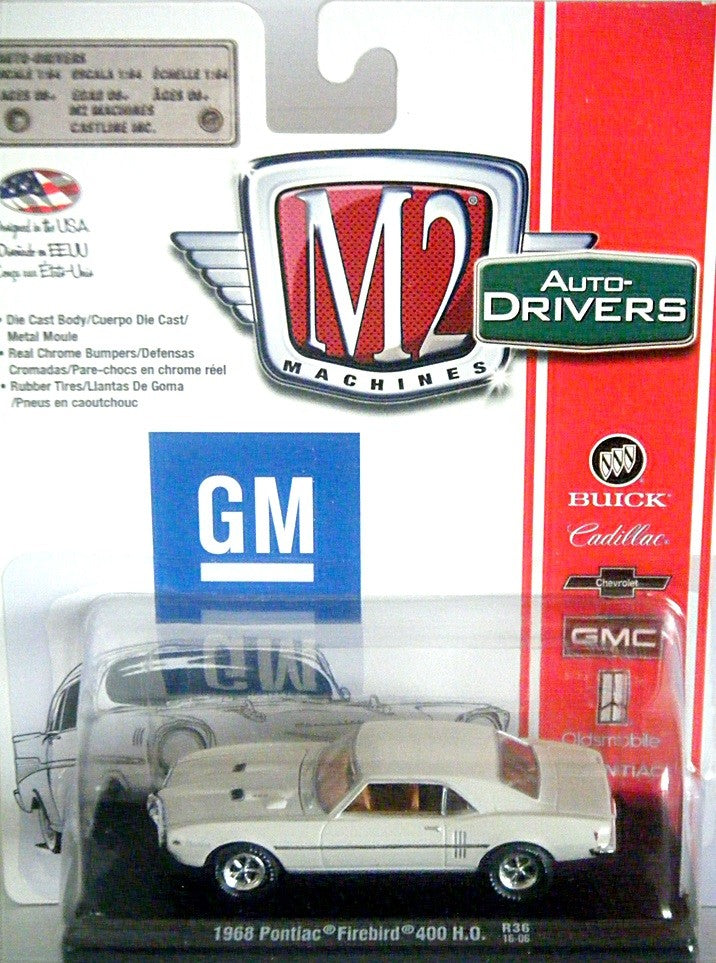 M2 Machines Drivers - 1968 Pontiac Firebird 400 HO