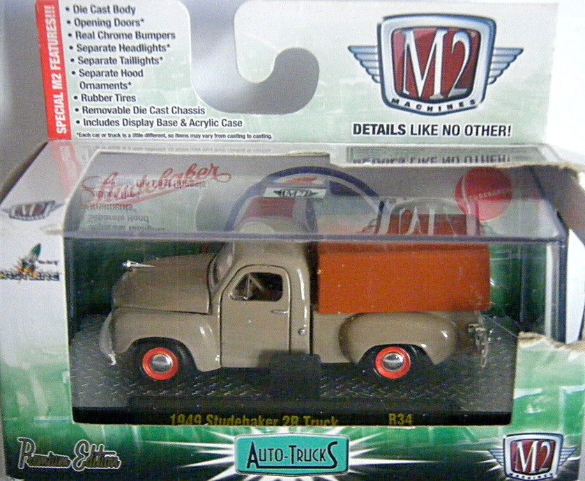 M2 Machines Auto-Thentics 1949 Studebaker 2B Pickup Truck