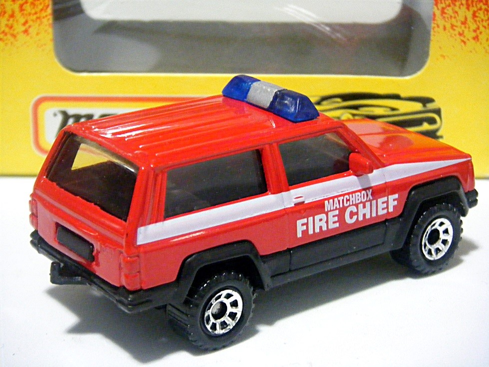 Matchbox - Jeep Cherokee Fire Chief