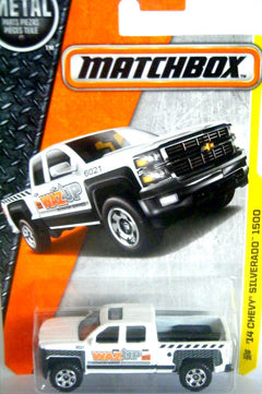 Matchbox - Chevrolet Silverado Crew Cab Elevator Service Pickup Truck