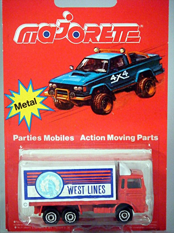 Majorette 200 Series - West Lines Container Truck