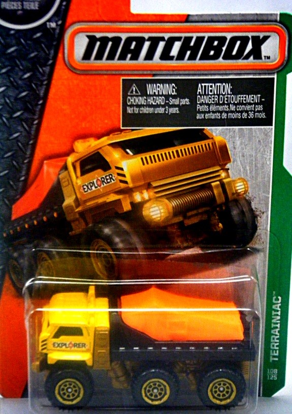 Matchbox - Terrainiac- HD 6 Wheel Truck