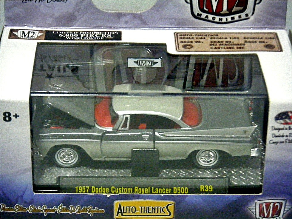 M2 Machines Auto-Thentics 1957 Dodge Custom Royal Lancer D500