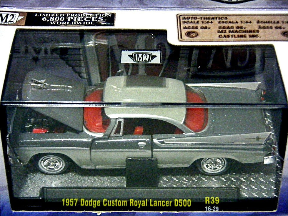 M2 Machines Auto-Thentics 1957 Dodge Custom Royal Lancer D500