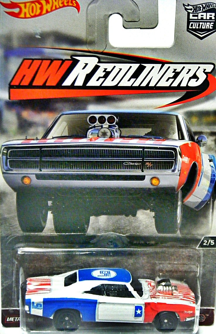 Hot Wheels Redliners - 1970 Dodge Charger R/T