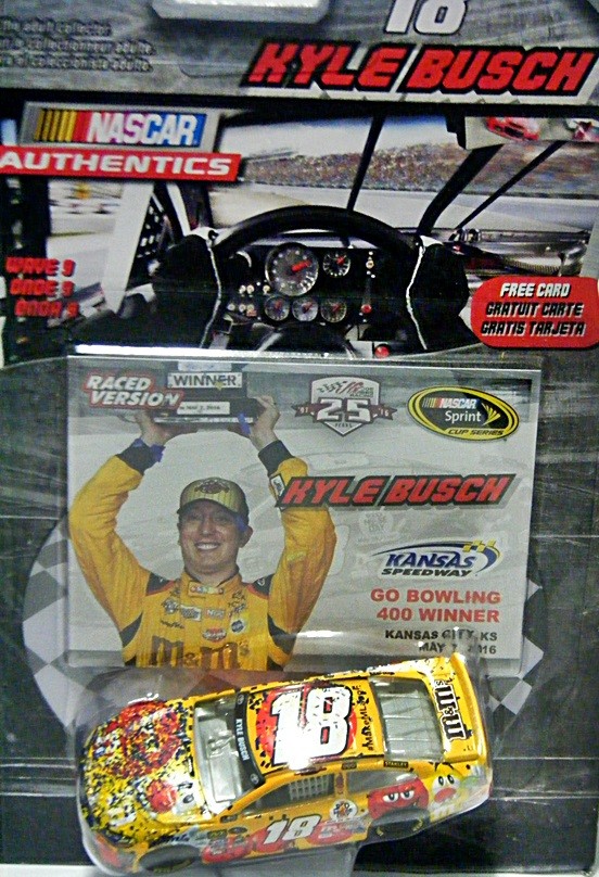 NASCAR Authentics - Joe Gibbs Racing - Kyle Busch Confetti M&M's Toyota Camry