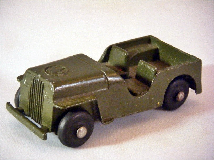 Tootsietoy - 1950 Army Jeep CJ3