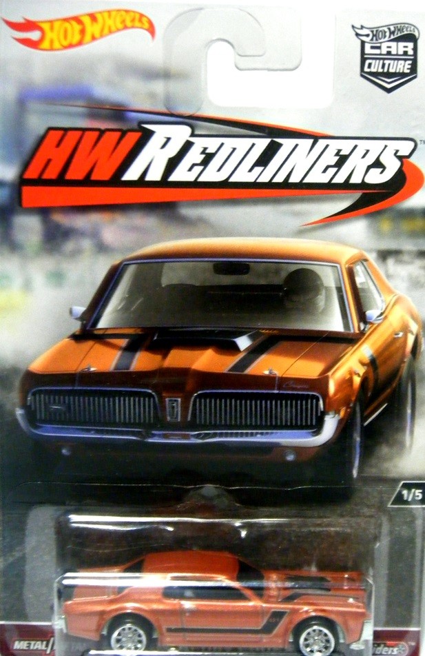Hot Wheels Redliners - Mercury Cougar