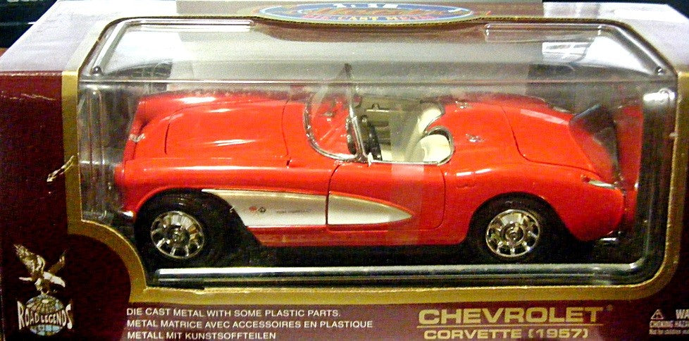 Yatming - Road Legends - 1957 Chevrolet Corvette Fuelie